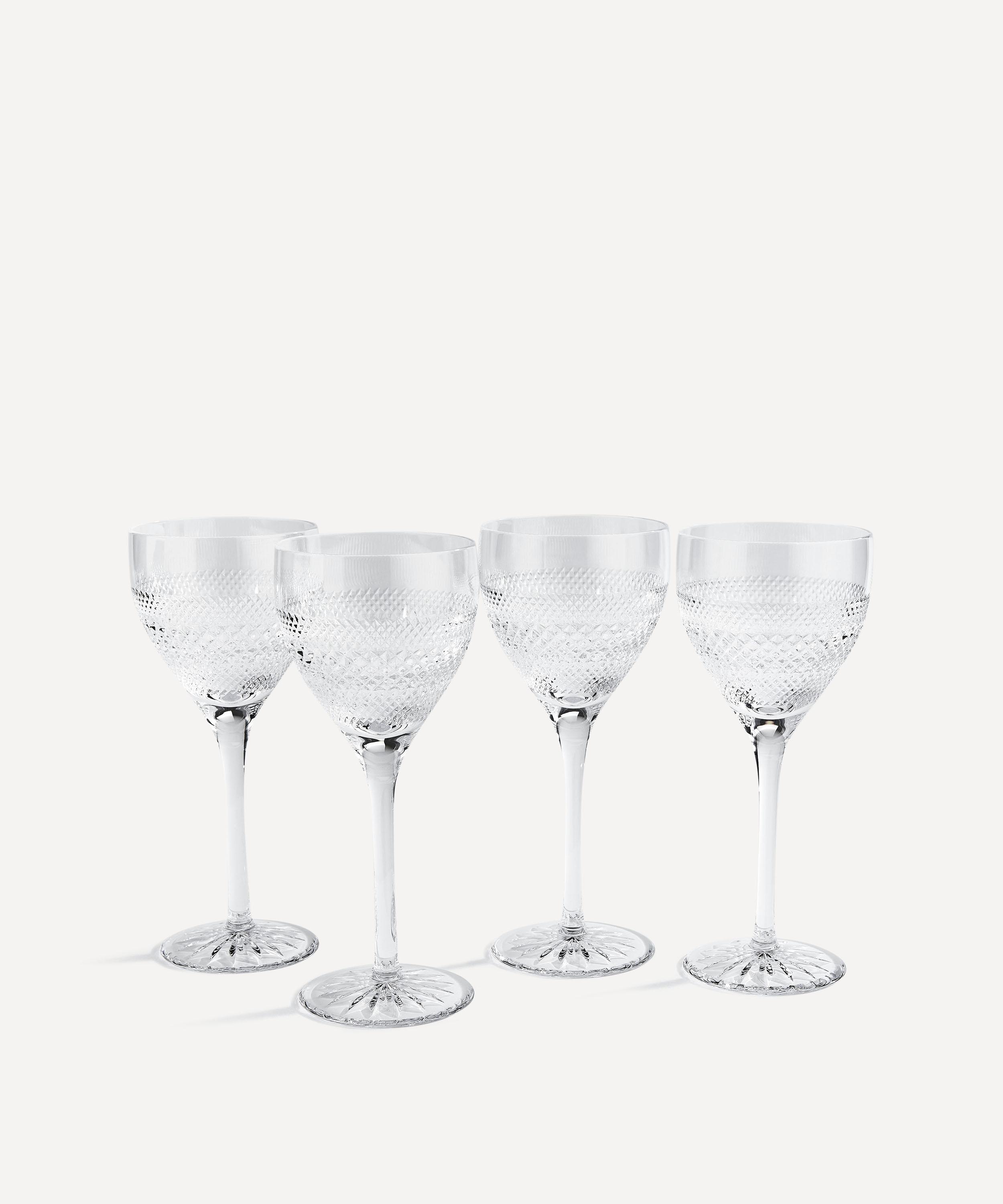 Soho Home - Huxley Cut Crystal Red Wine Glass Set of Four image number 0