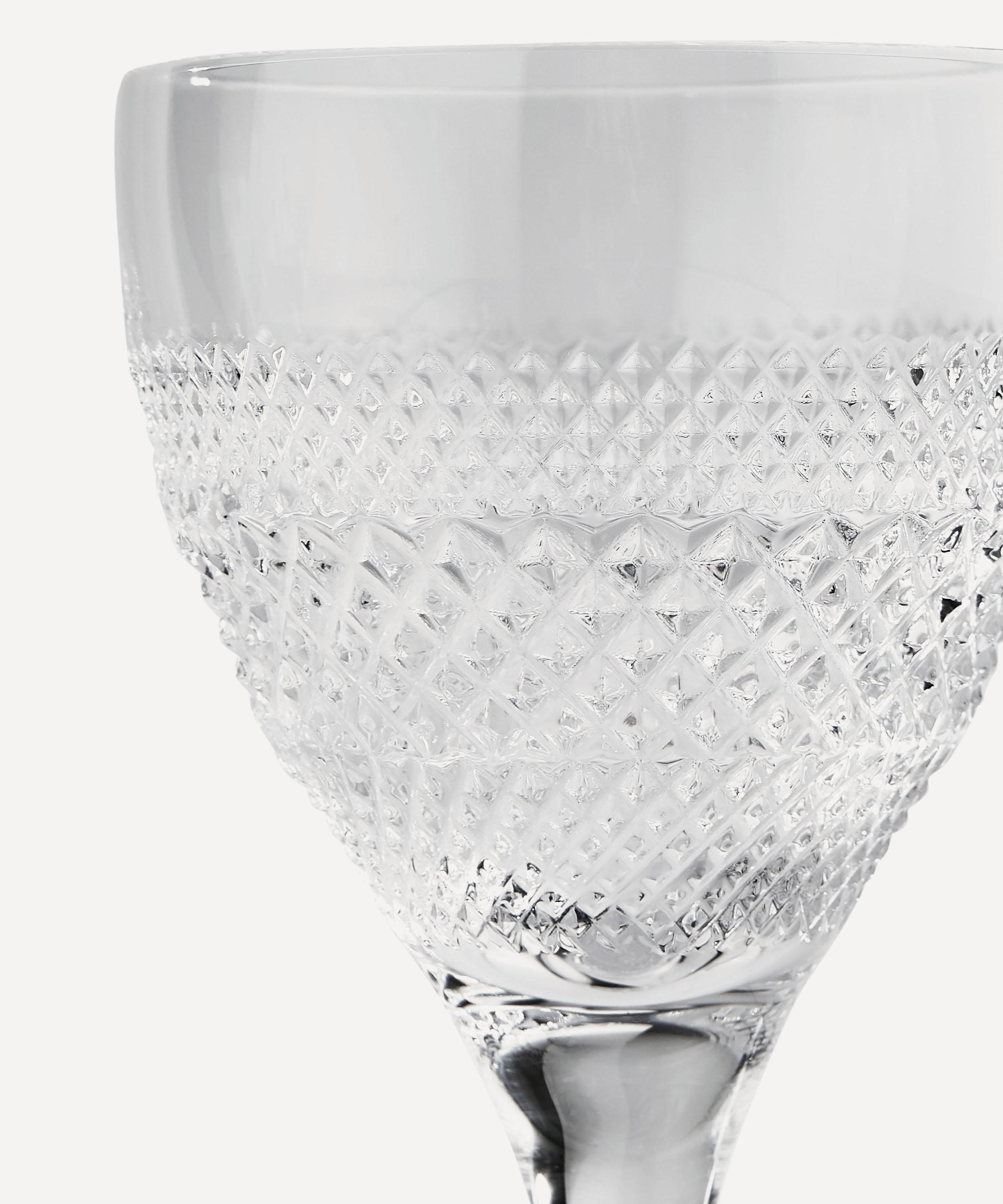 Fluted Wine Glass, Set of Four - Soho Home