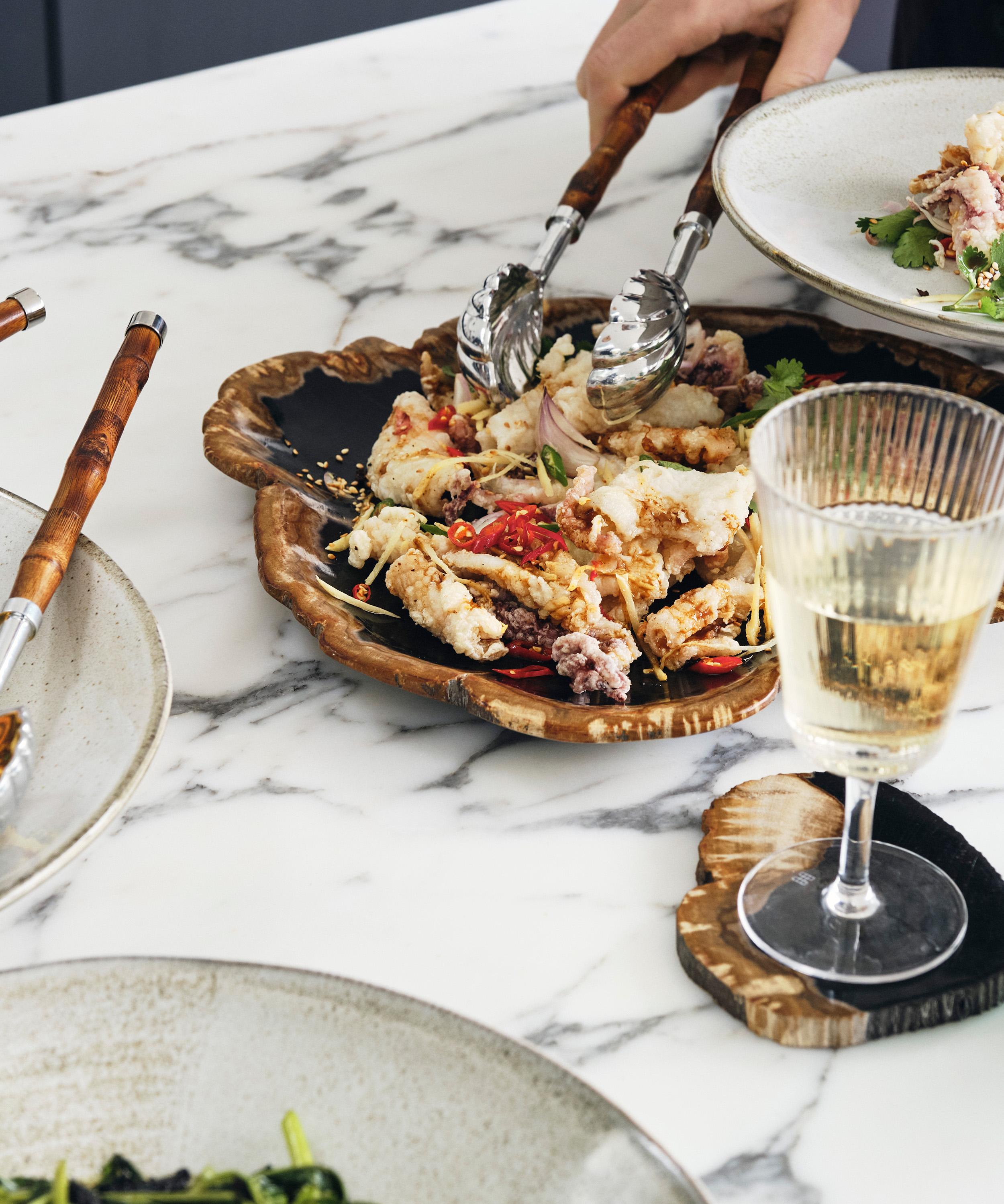 see you at seven guest dinner party tablescape rules