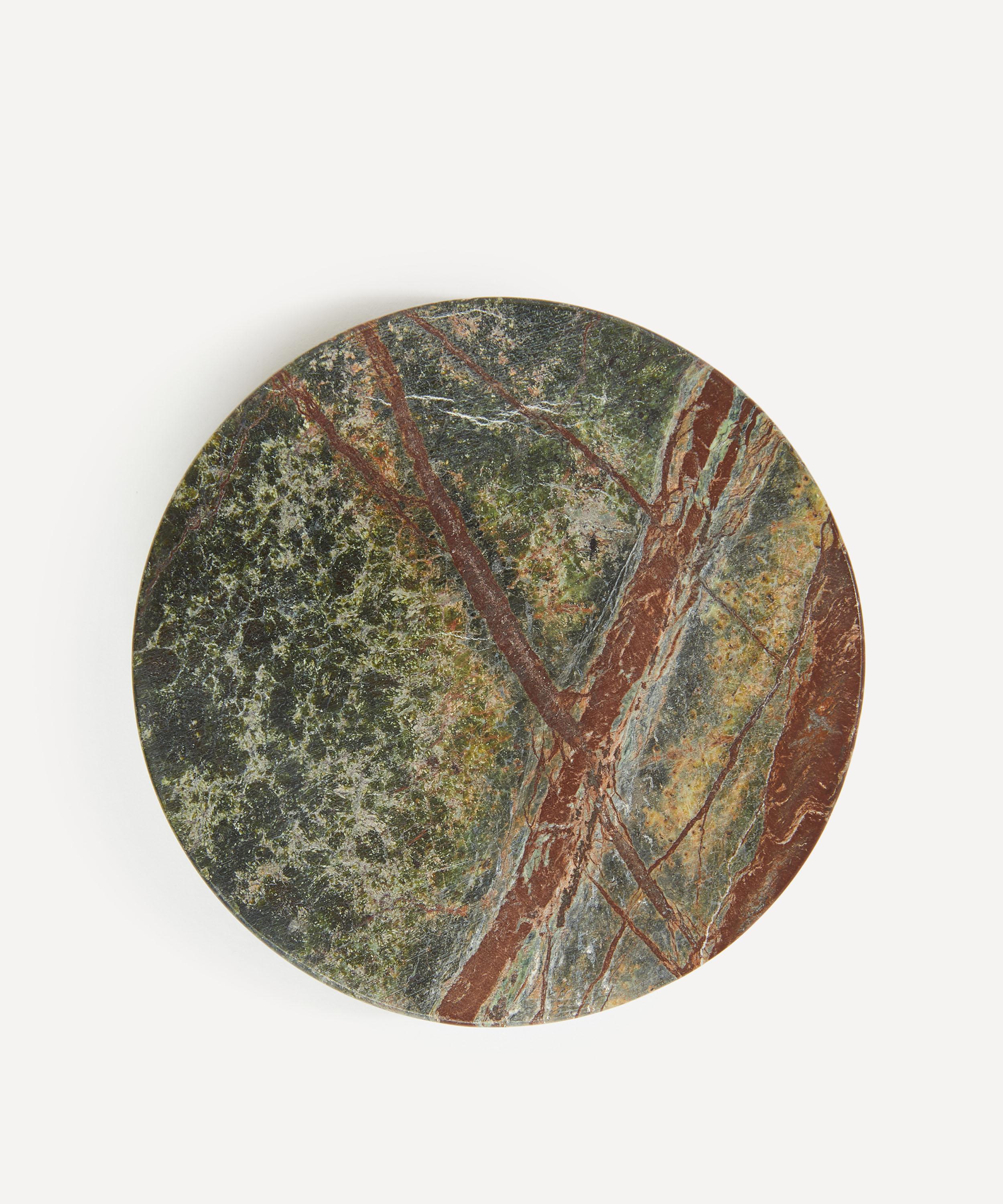 Soho Home - Hanson Green Marble Coasters Set of Four image number 2