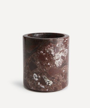 Soho Home - Pavel Red Marble Ice Bucket image number 0