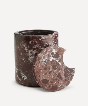 Soho Home - Pavel Red Marble Ice Bucket image number 1