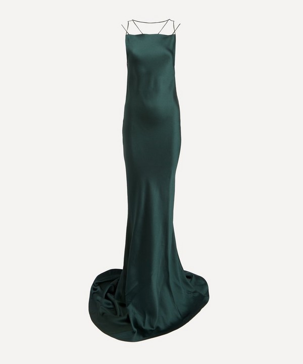 Maison Margiela - Hammered Satin Gown image number null
