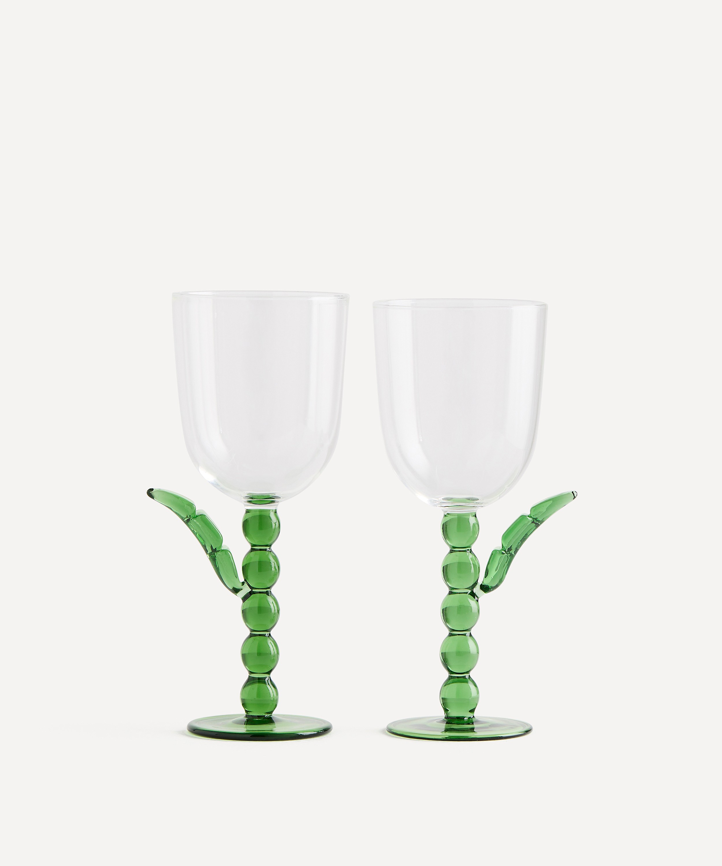 Wine Glass Carrier with Two Wine Glasses