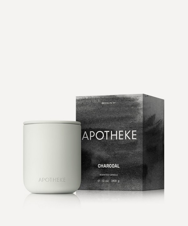 Apotheke - Charcoal Two-Wick Ceramic Candle 370g image number null