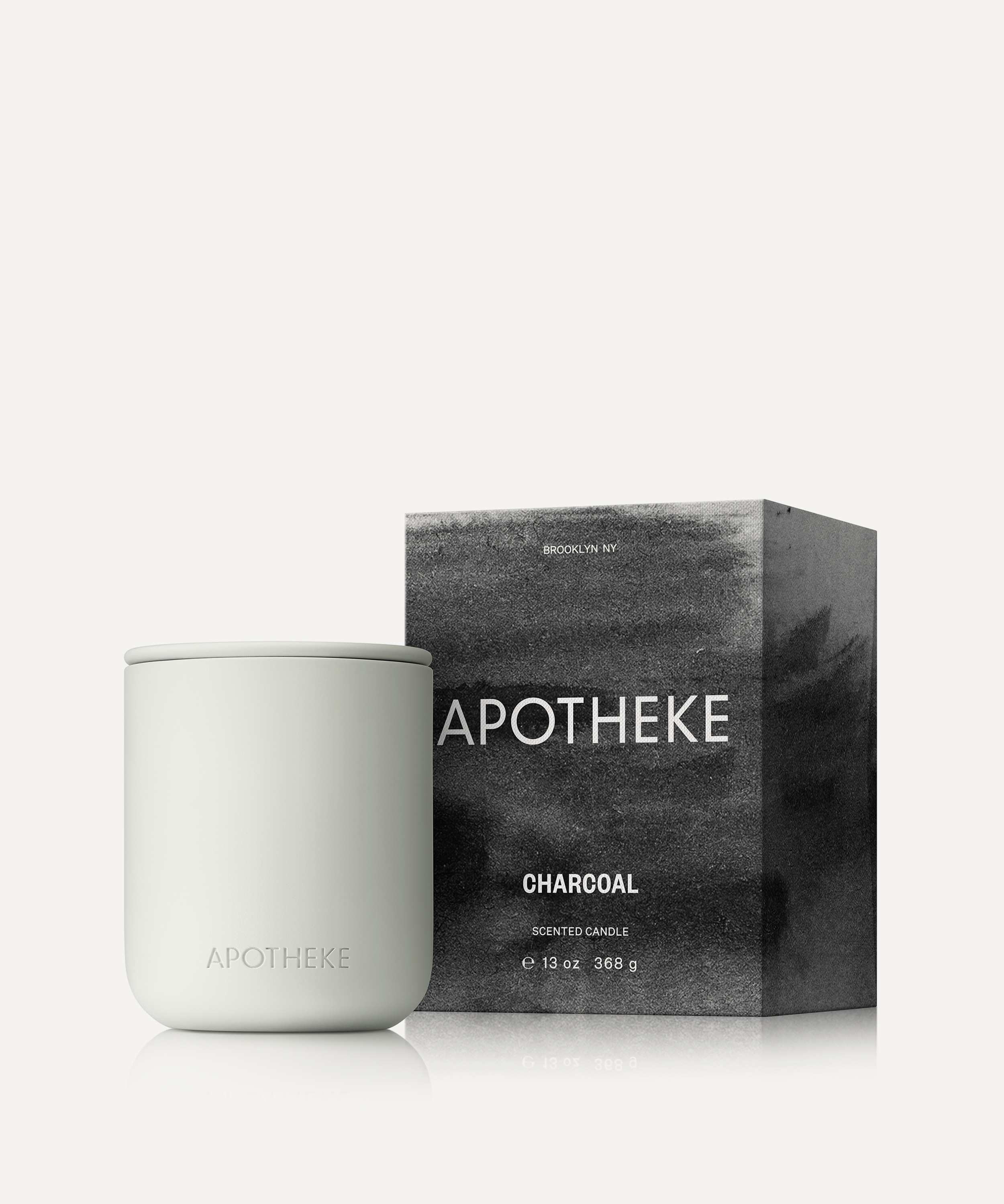 Apotheke - Charcoal Two-Wick Ceramic Candle 370g image number 0