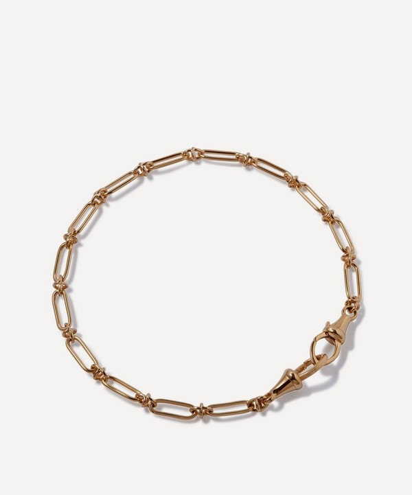 Annoushka - 14ct Gold Knuckle Classic Link Chain Bracelet