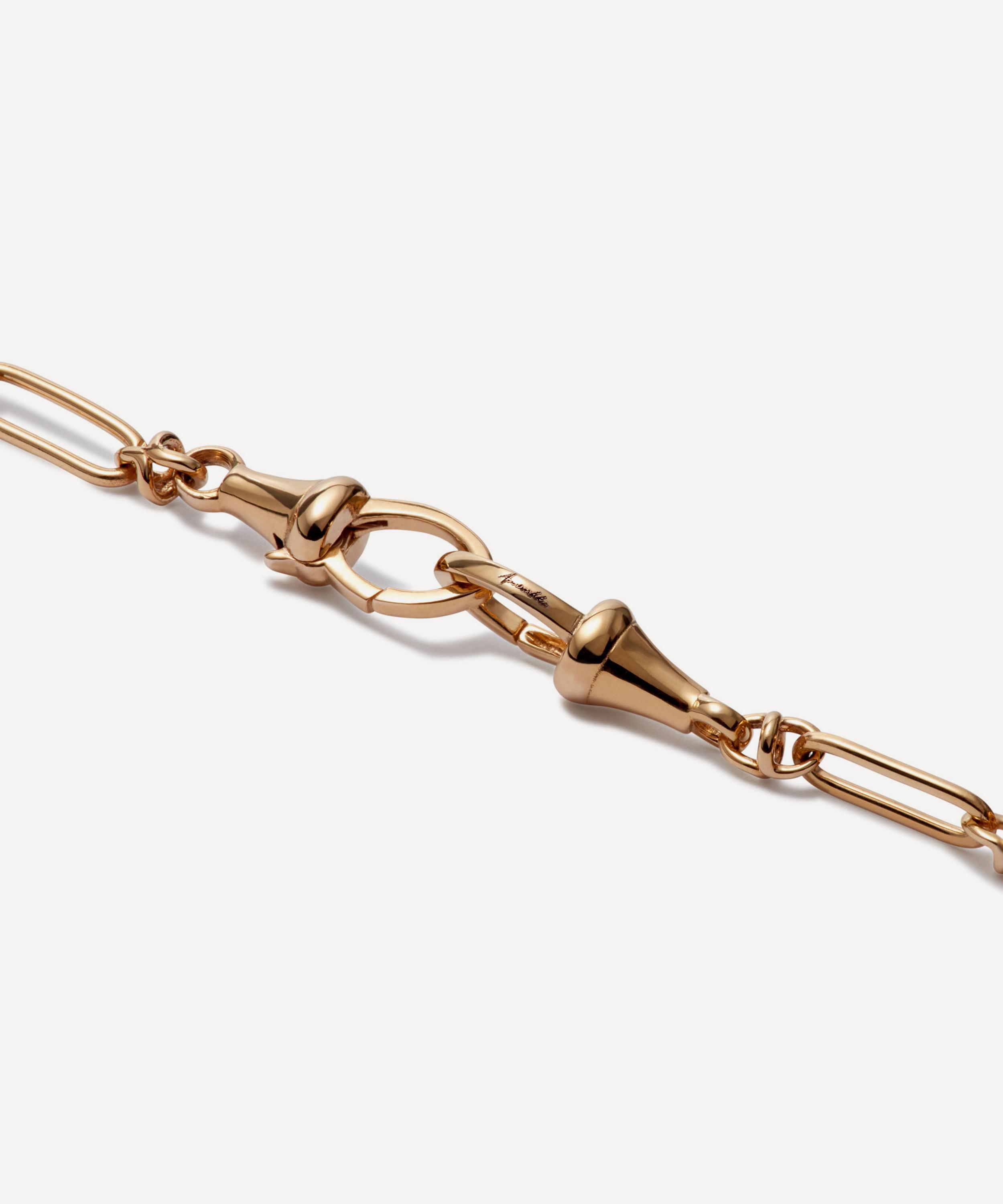 Knuckle 14ct Yellow Gold Classic Chain Bracelet