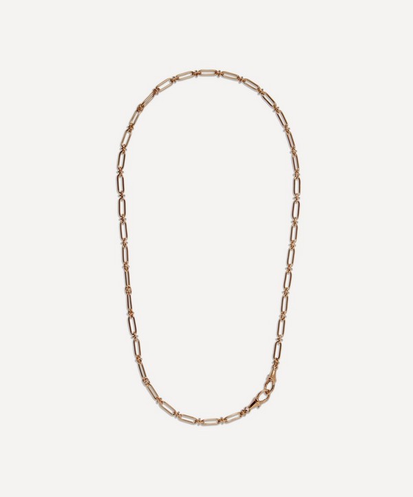 Annoushka - 14ct Gold Knuckle Classic Link Chain Necklace image number null