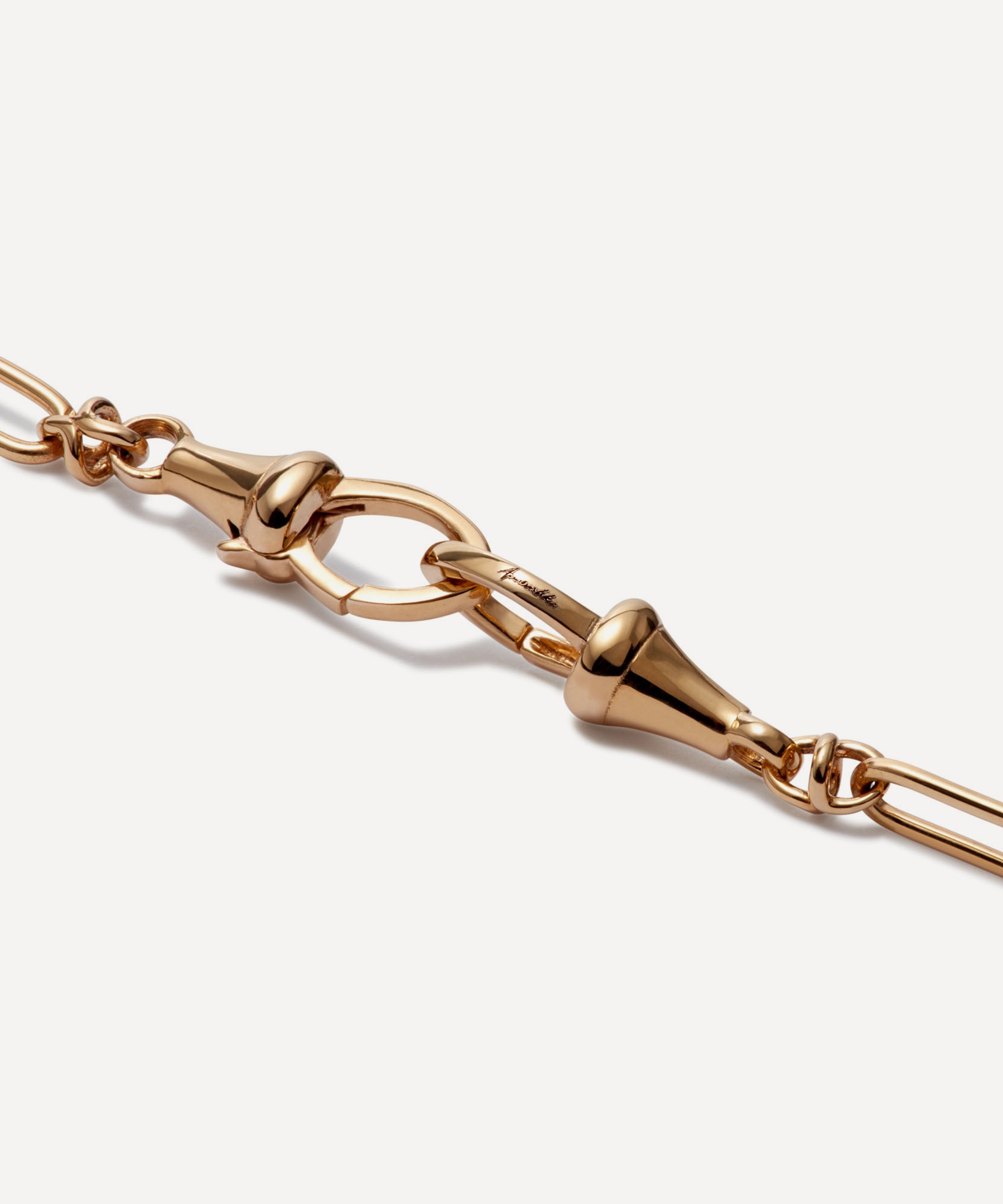 Annoushka - 14ct Gold Knuckle Classic Link Chain Necklace image number 2