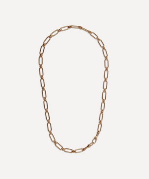Annoushka - 14ct Gold Knuckle Bold Link Chain Necklace image number 0