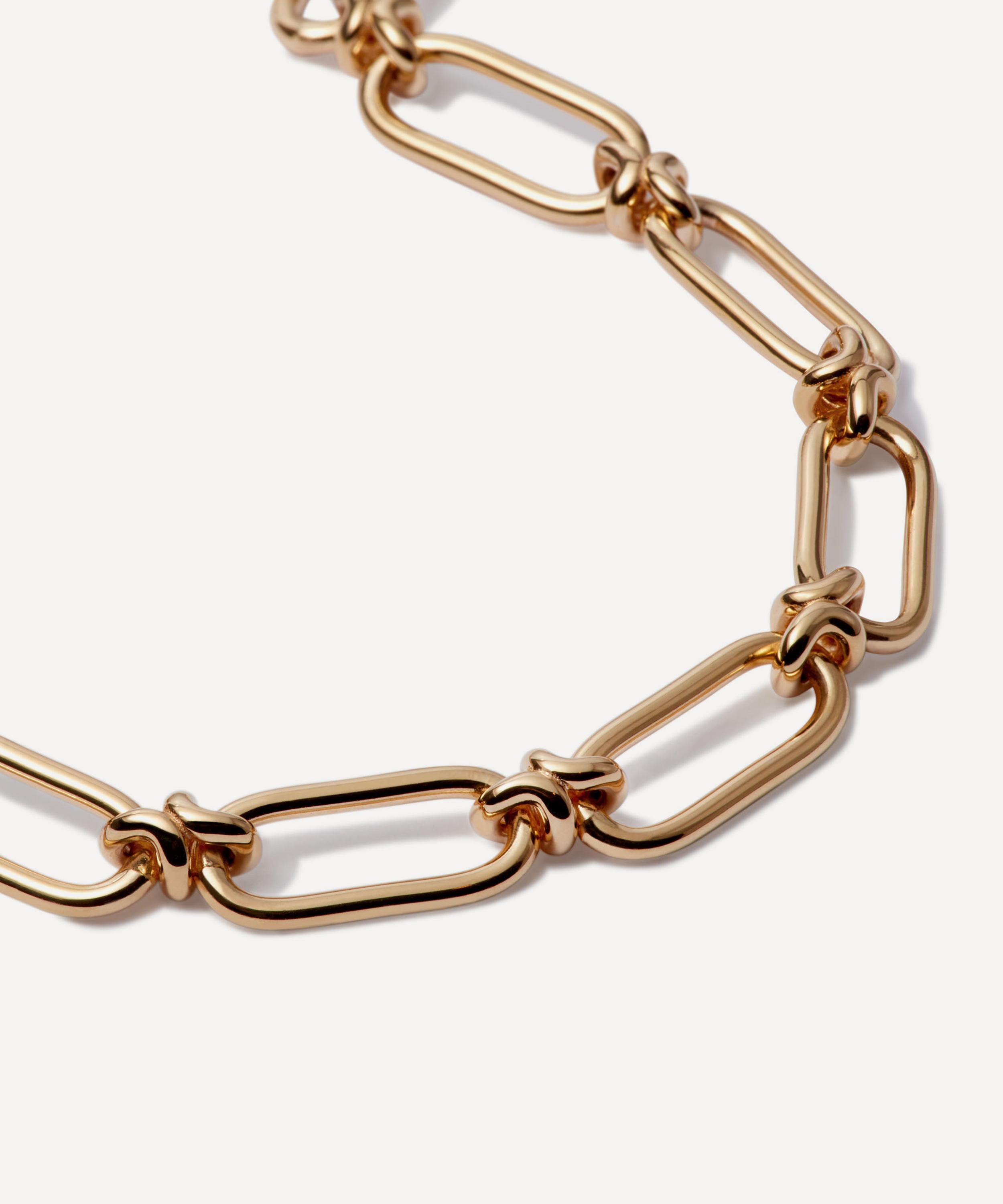 Annoushka - 14ct Gold Knuckle Bold Link Chain Necklace image number 1