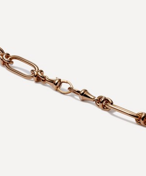 Annoushka - 14ct Gold Knuckle Heavy Link Chain Bracelet image number 1