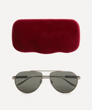 Gucci - Pilot Frame Sunglasses image number 3