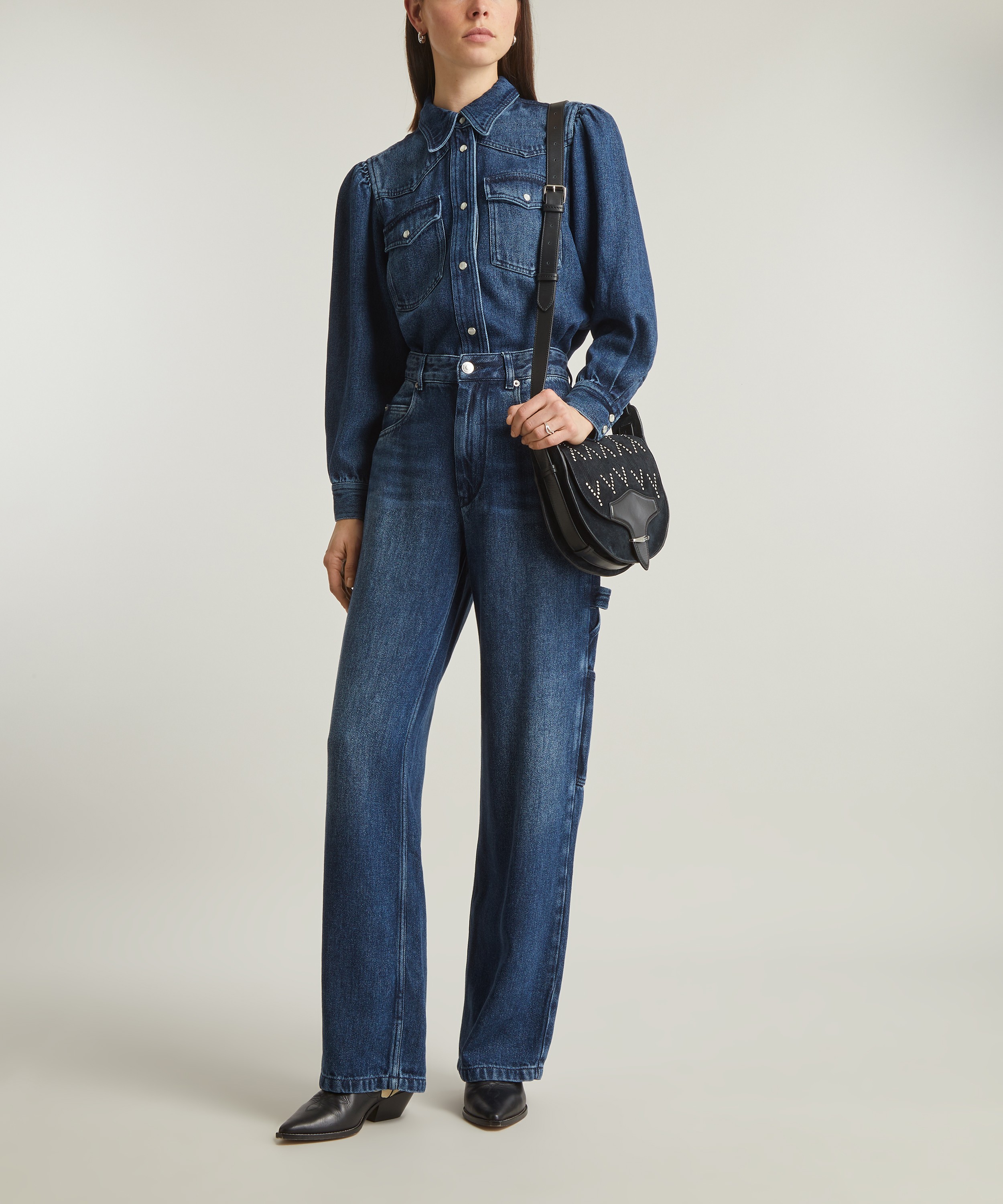 Isabel Marant Étoile Tahis Denim Shirt | Liberty