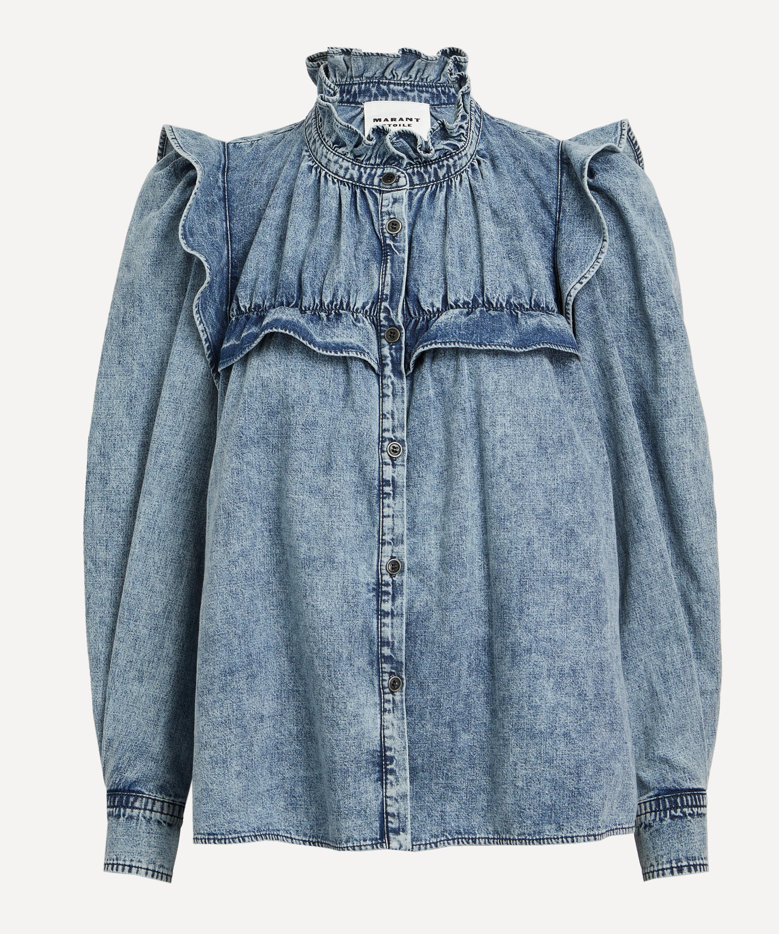 Isabel Marant Étoile - Idety Frilled Shirt image number 0