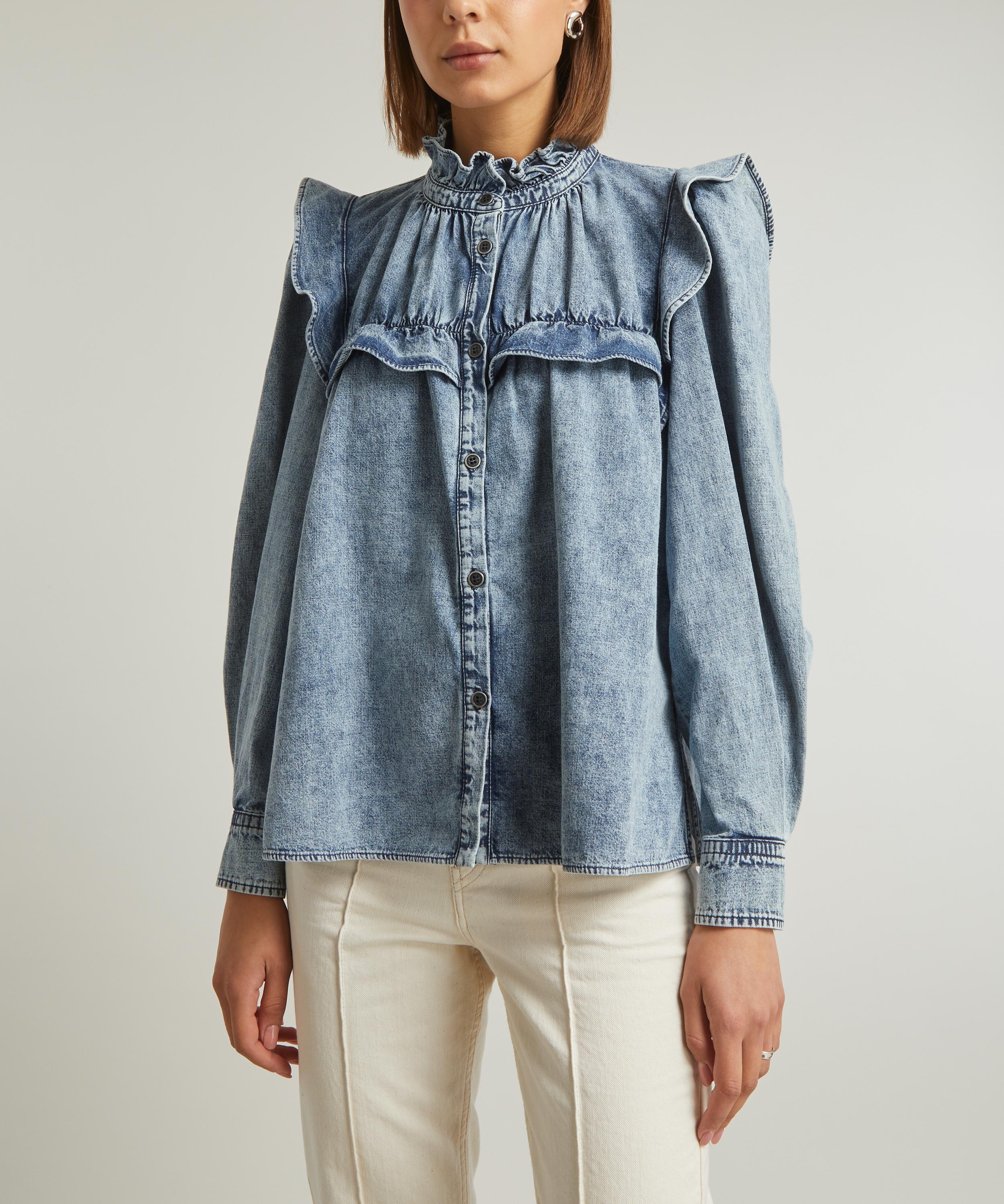 Isabel Marant Étoile - Idety Frilled Shirt image number 2