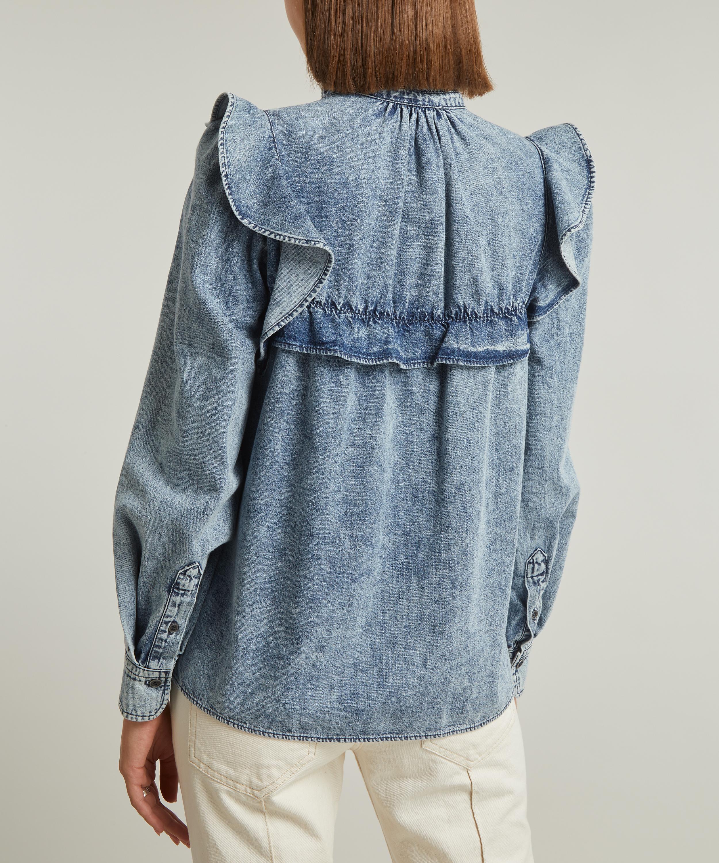 Isabel Marant Étoile - Idety Frilled Shirt image number 3