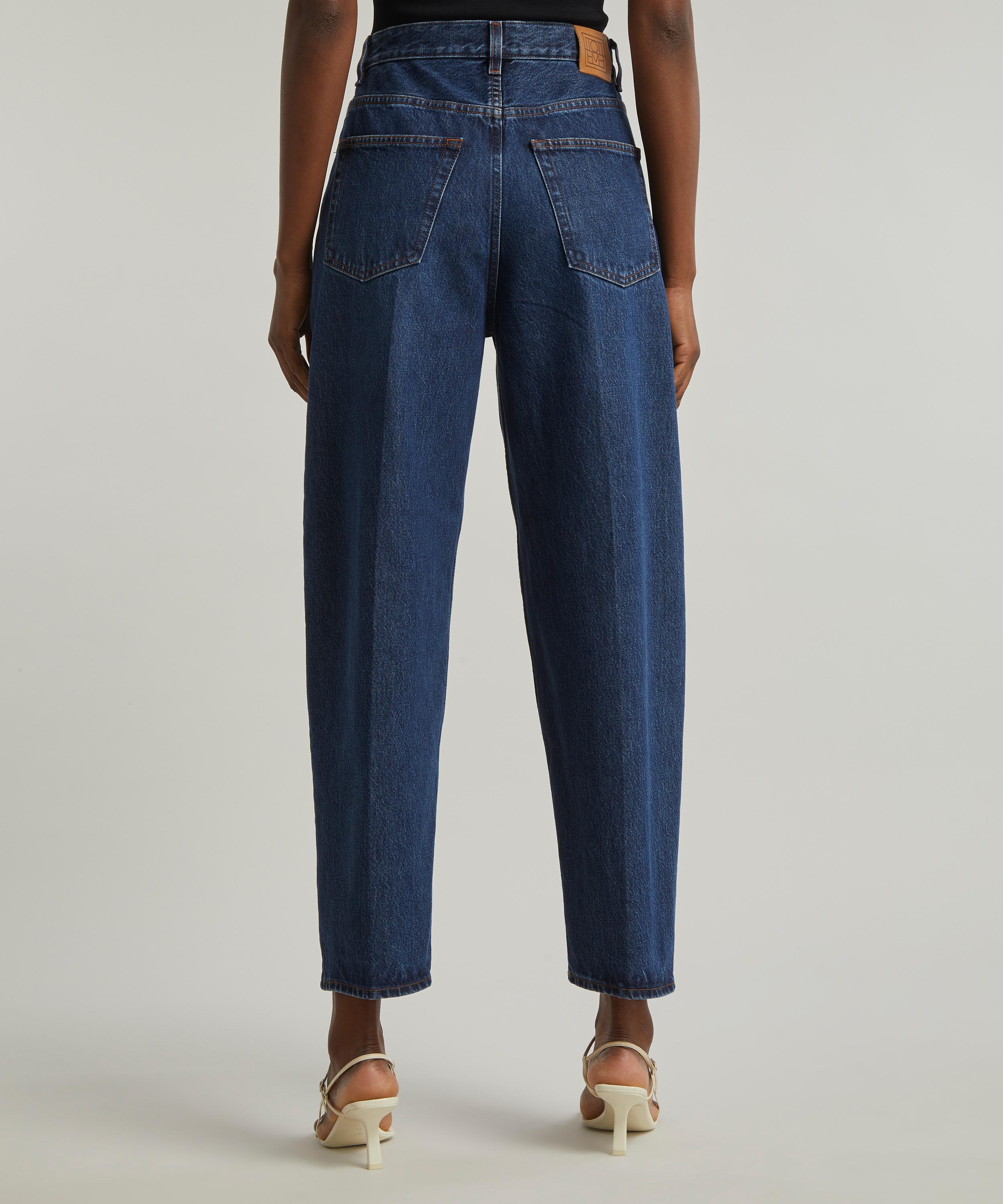 Totême Wide Tapered Leg Denim Jeans | Liberty