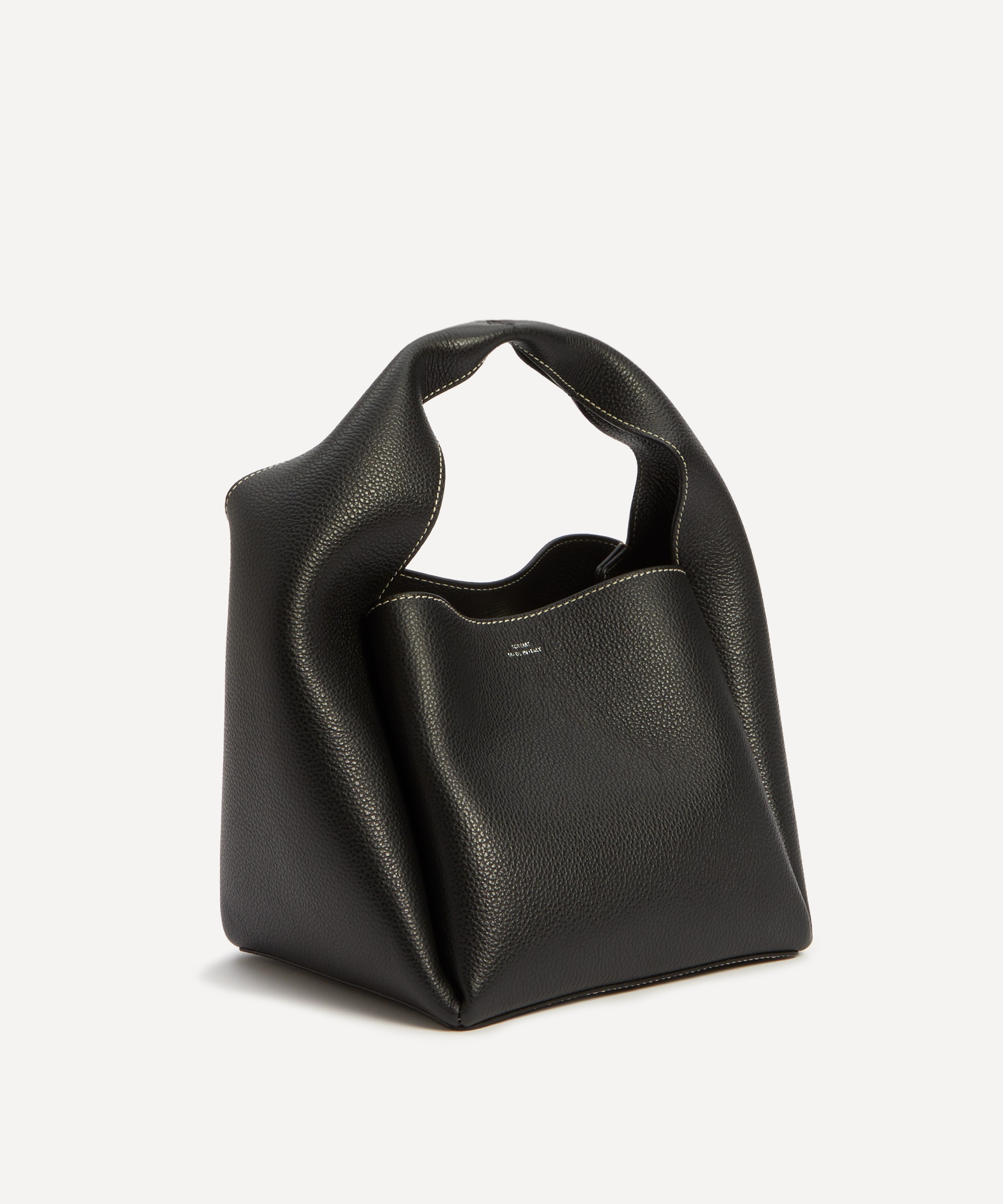 Modern Leather Bucket Bag – TORBA