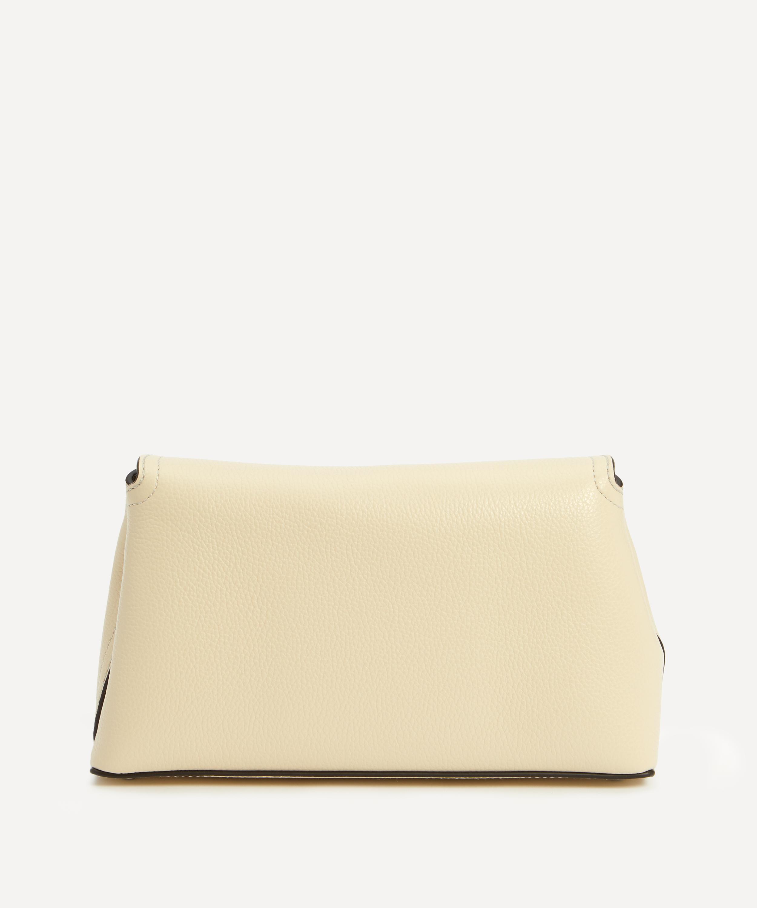 Totême - T-Lock Leather Clutch Bag image number 2
