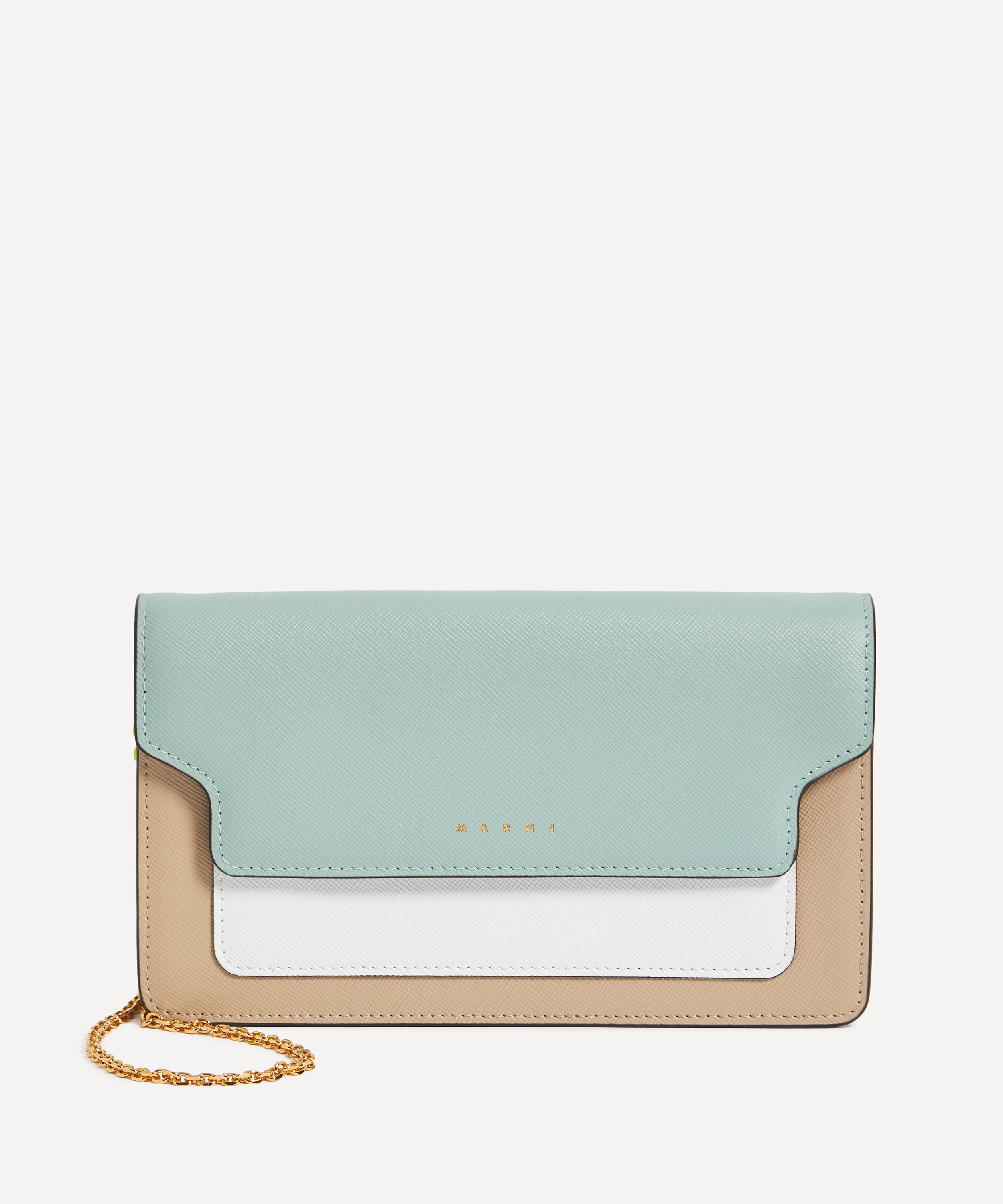 Marni Plain Logo Leather Zipped Wallet (Wallets and Small Leather Goods,Wallets)