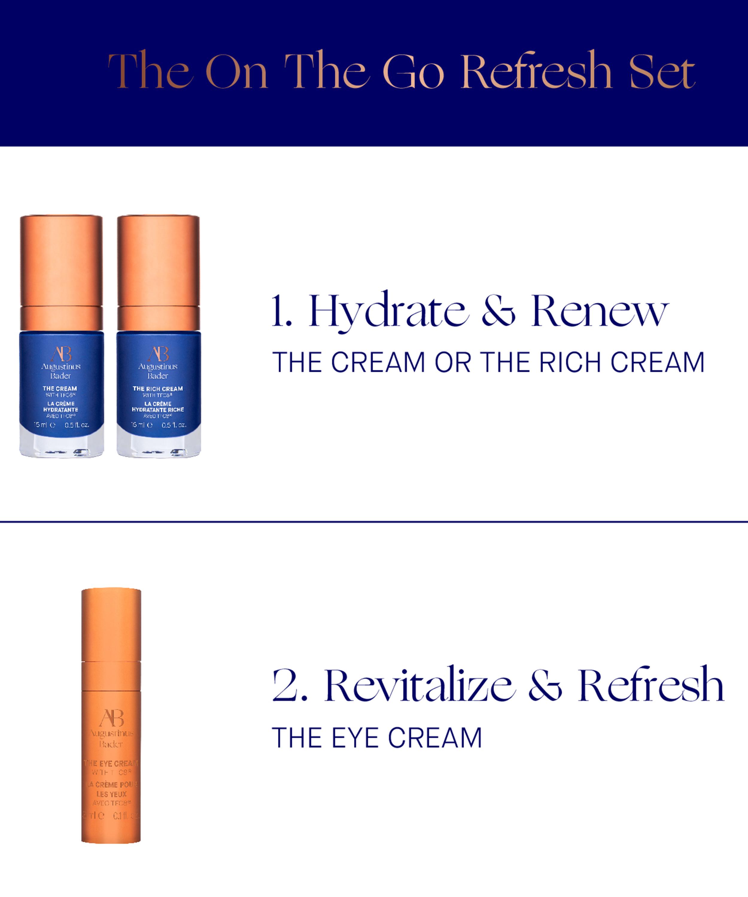 Augustinus Bader - The On The Go Refresh Set with TFC8 image number 1