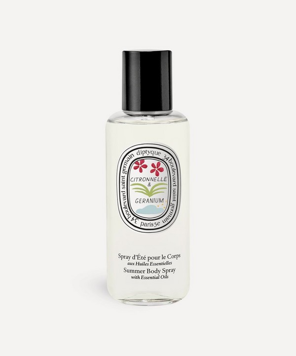Diptyque - Citronnelle and Geranium Body Spray 100ml image number null