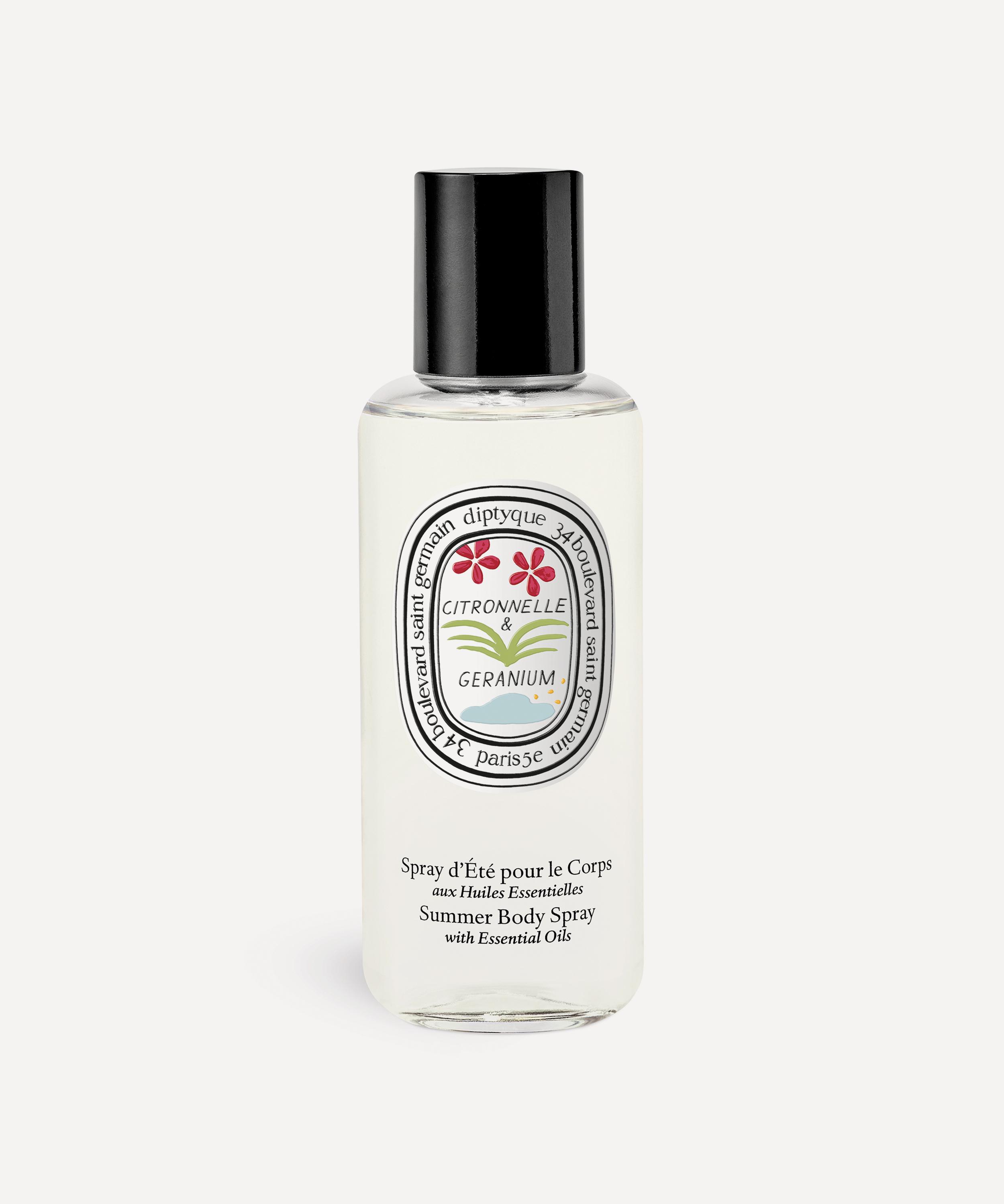 Diptyque - Citronnelle and Geranium Body Spray 100ml image number 0