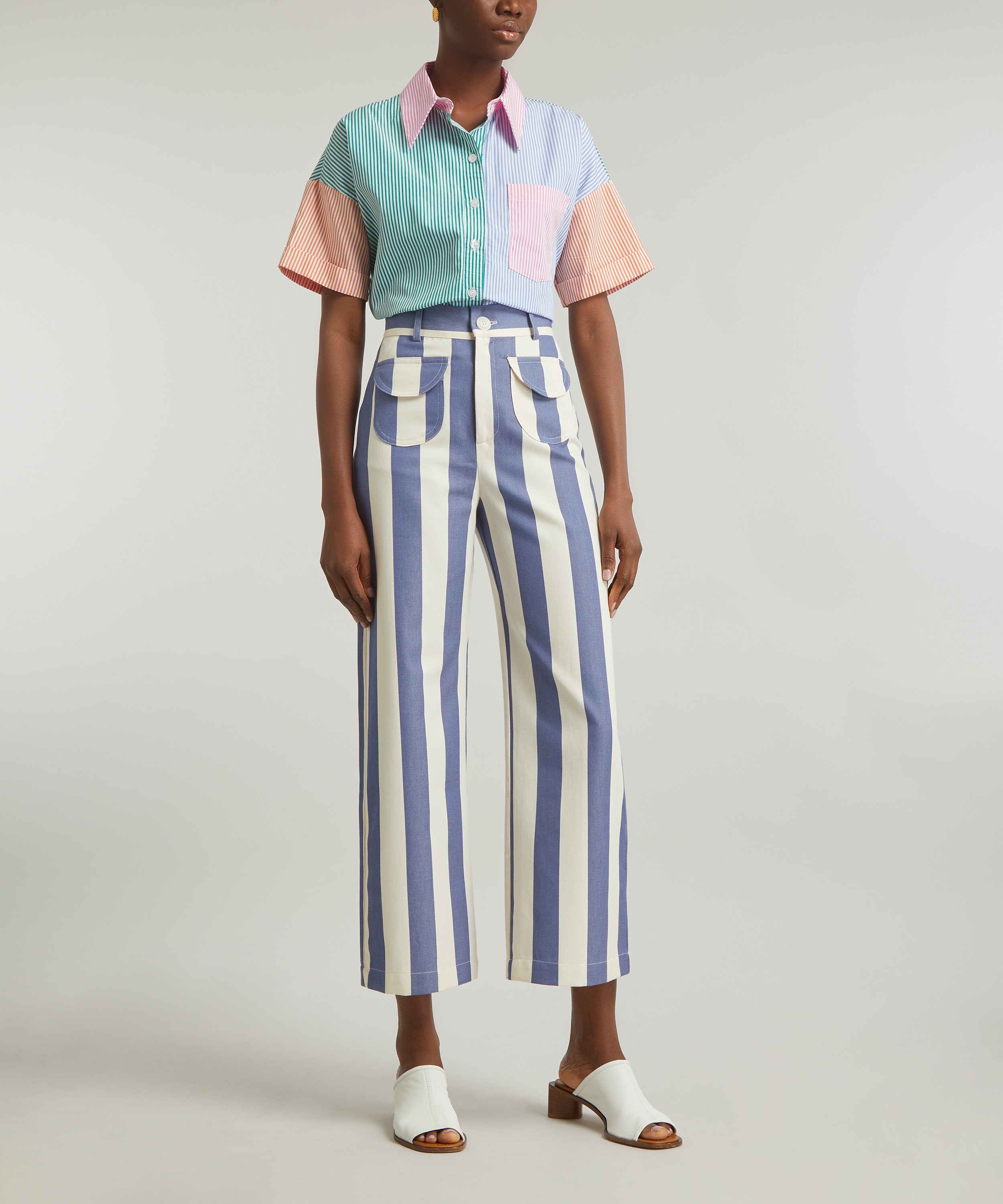 Parasol Stripes Jeans - Women - Ready-to-Wear