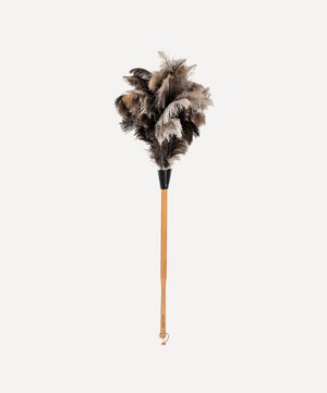 Andrée Jardin - Long Handled Beechwood Ostrich Feather Duster image number 0