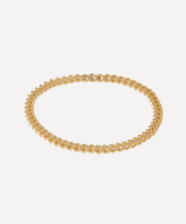 Satomi Kawakita - 18ct Gold Ribbon Chain Ring