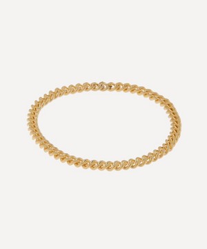 Satomi Kawakita - 18ct Gold Ribbon Chain Ring image number 0