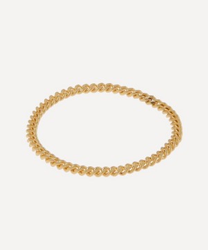 Satomi Kawakita - 18ct Gold Ribbon Chain Ring image number 2