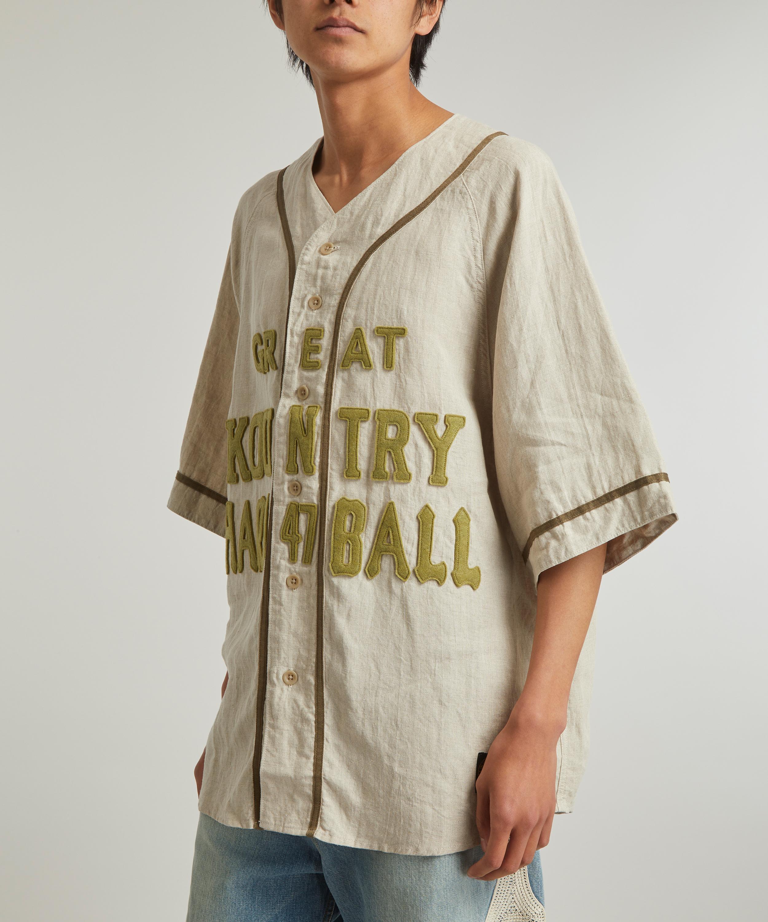 Kapital linen baseball shirtこの機会に是非