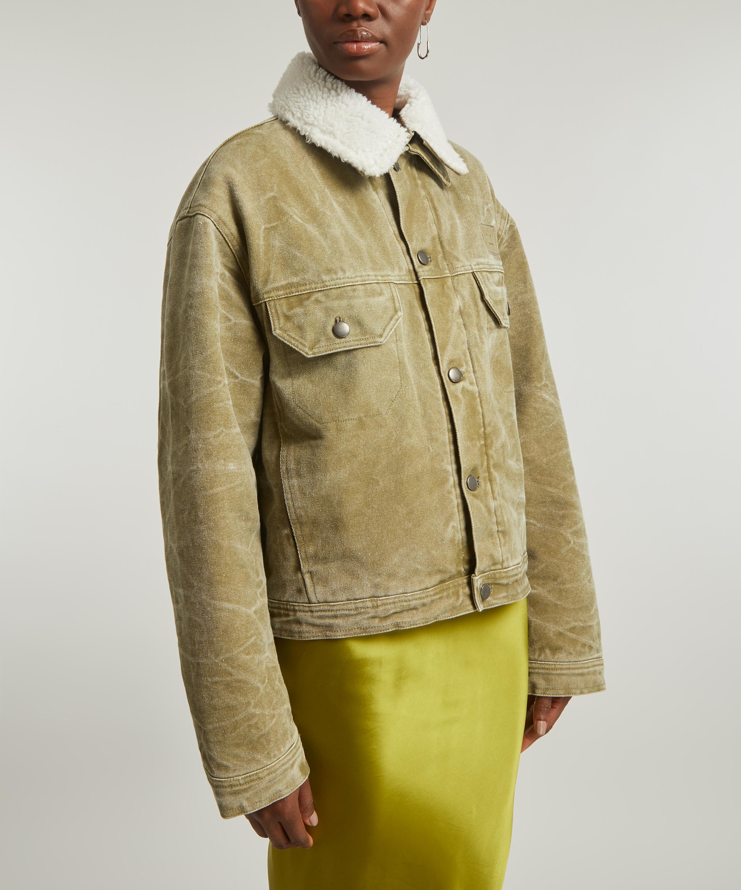 Acne studios orfeo canvas best sale down jacket