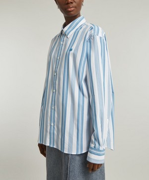 Acne Studios - Stripe Button-Up Shirt image number 2