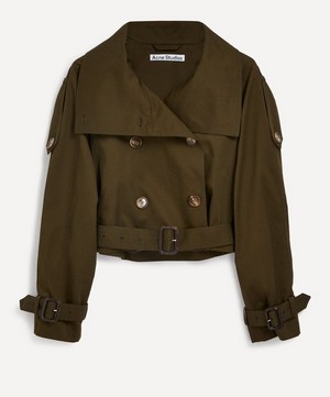 Acne Studios - Double-Breasted Trench Jacket image number 0