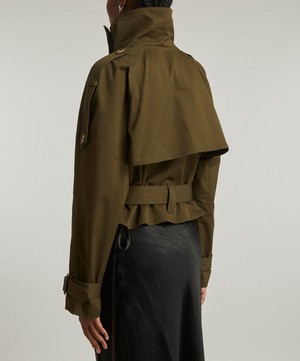 Acne Studios - Double-Breasted Trench Jacket image number 3