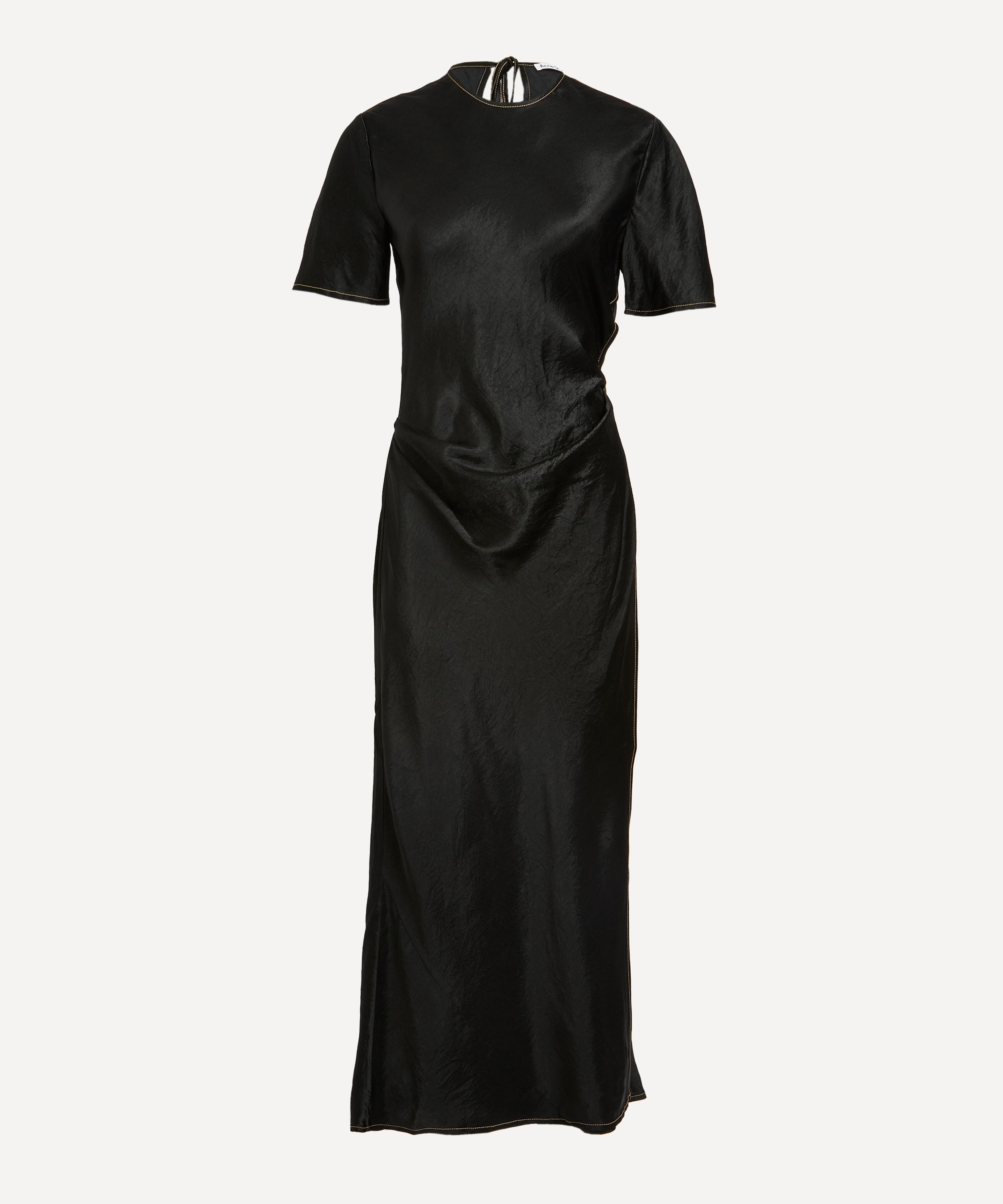 Acne Studios - Satin Wrap Dress image number 0