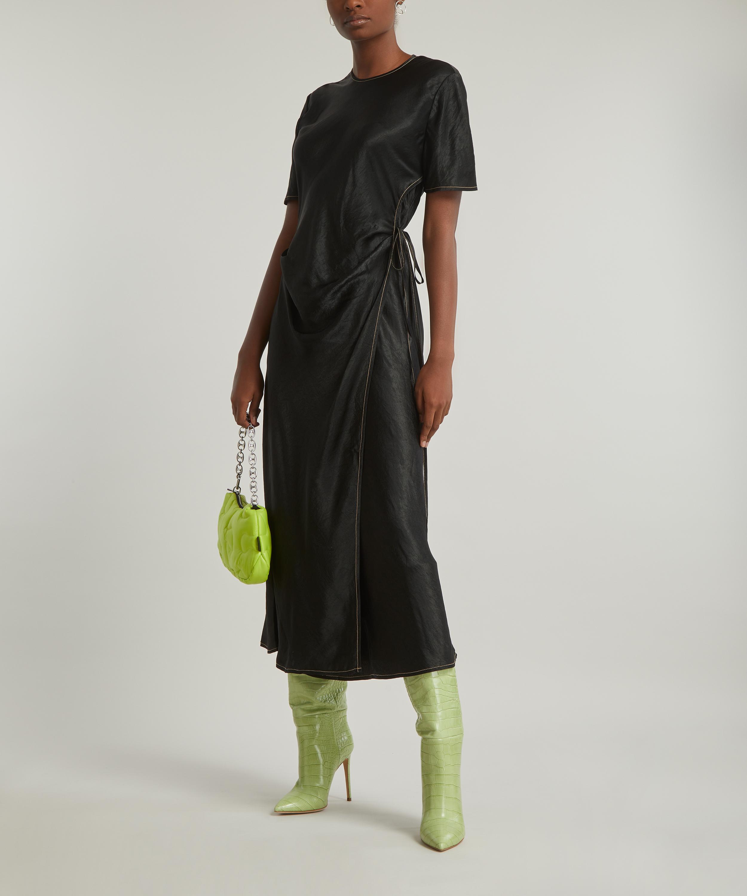 Acne Studios - Satin Wrap Dress image number 1