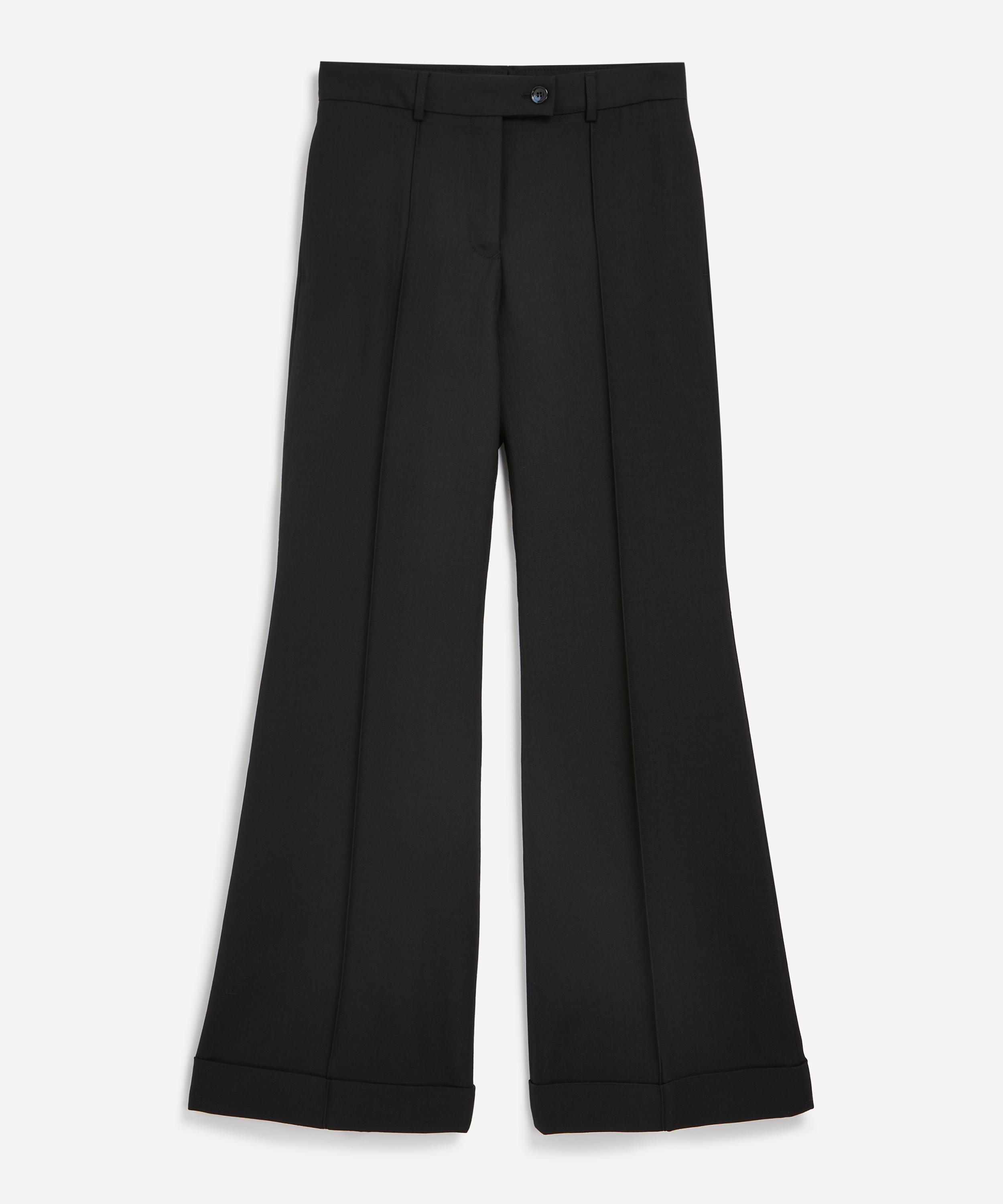 Designer wide leg outlet trousers