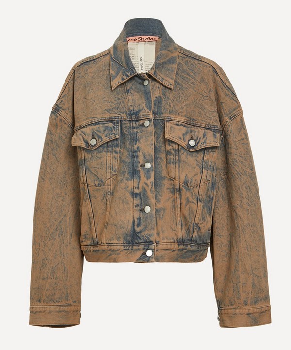 Acne Studios - Exaggerated Fit Denim Jacket image number null