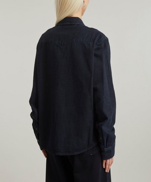 Acne Studios - Black Denim Button-Up Shirt image number 3