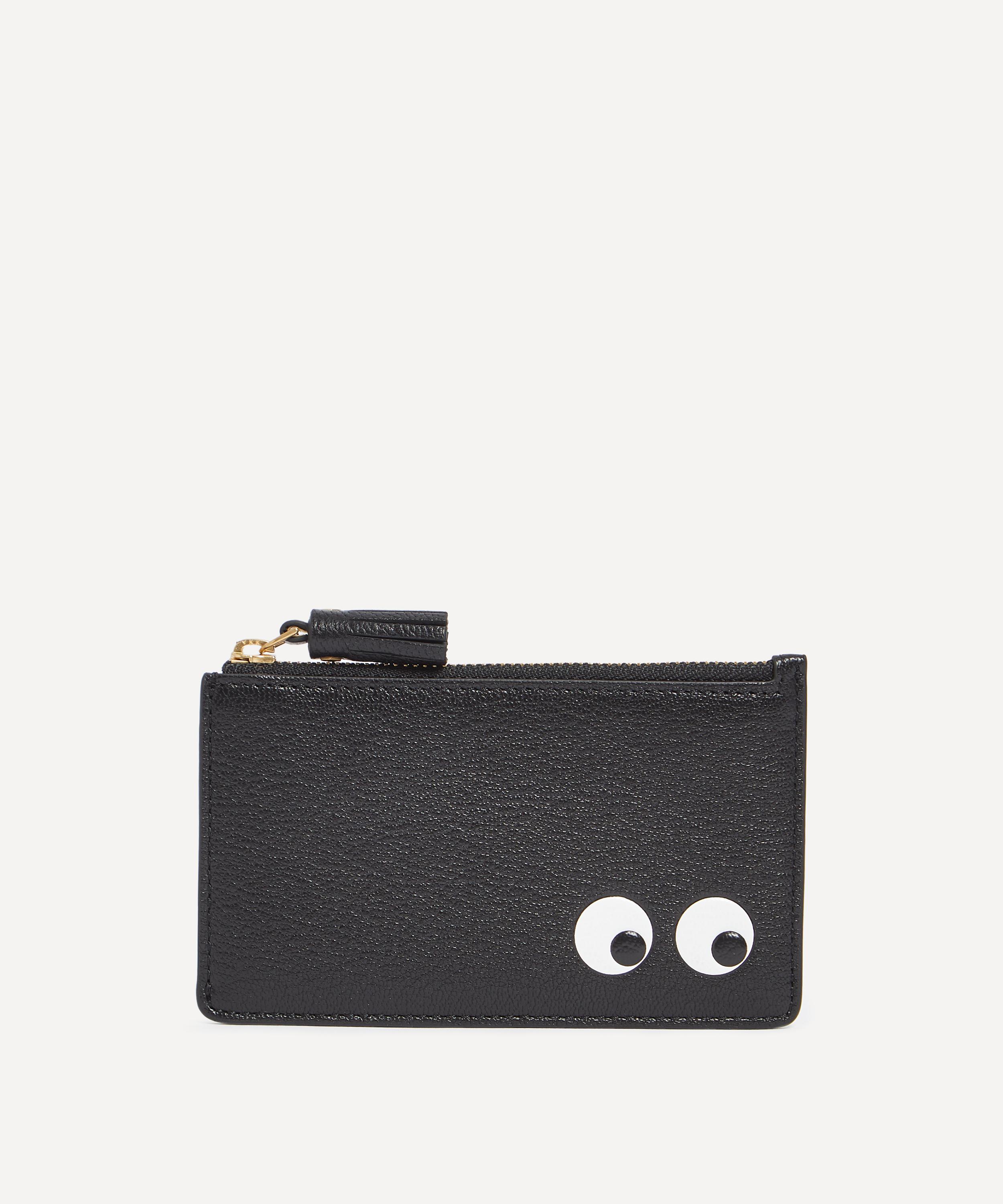 Anya Hindmarch - Eyes Zipped Leather Card Case image number 0