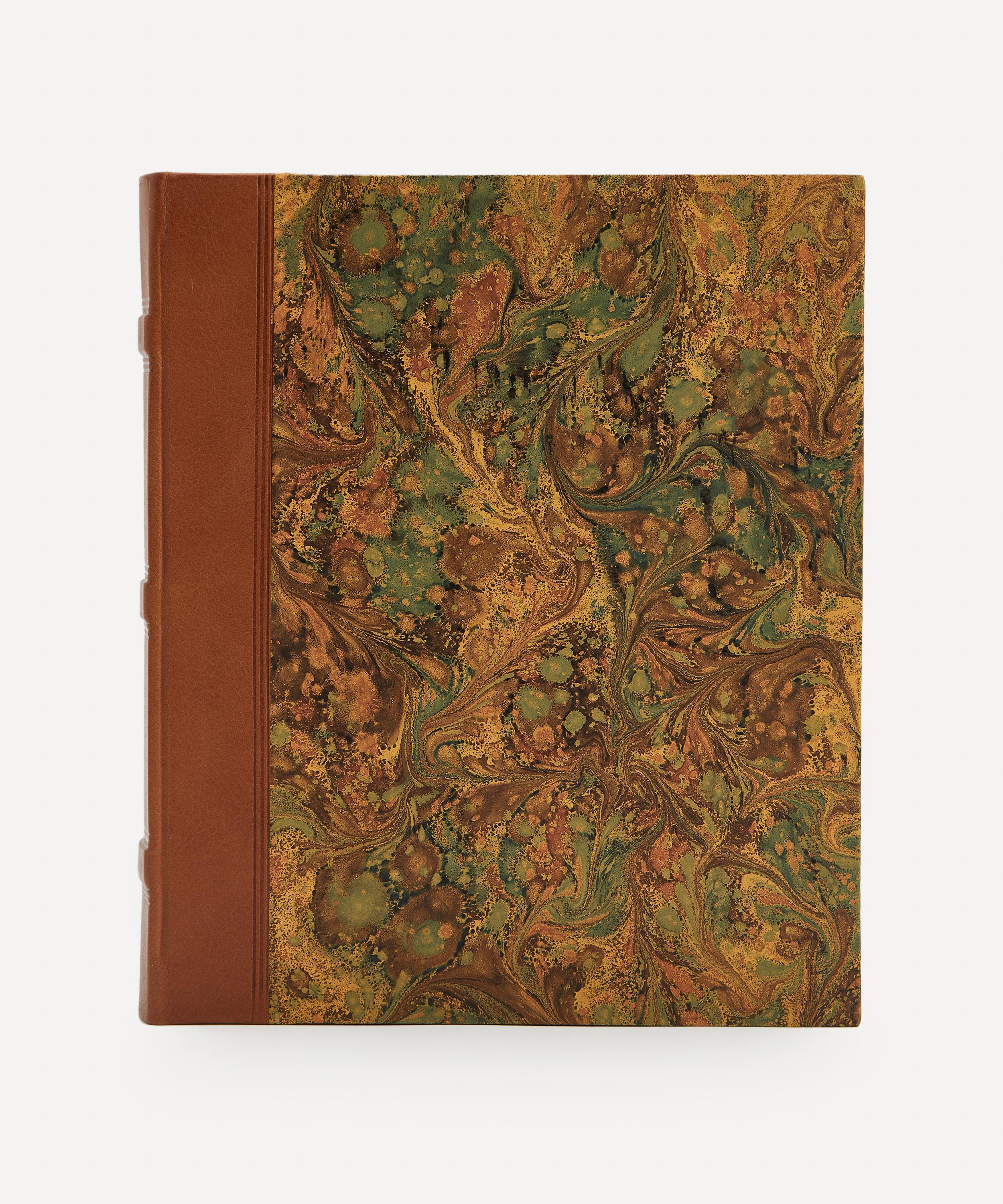 Giannini - Marbled Photo Album with Leather Spine