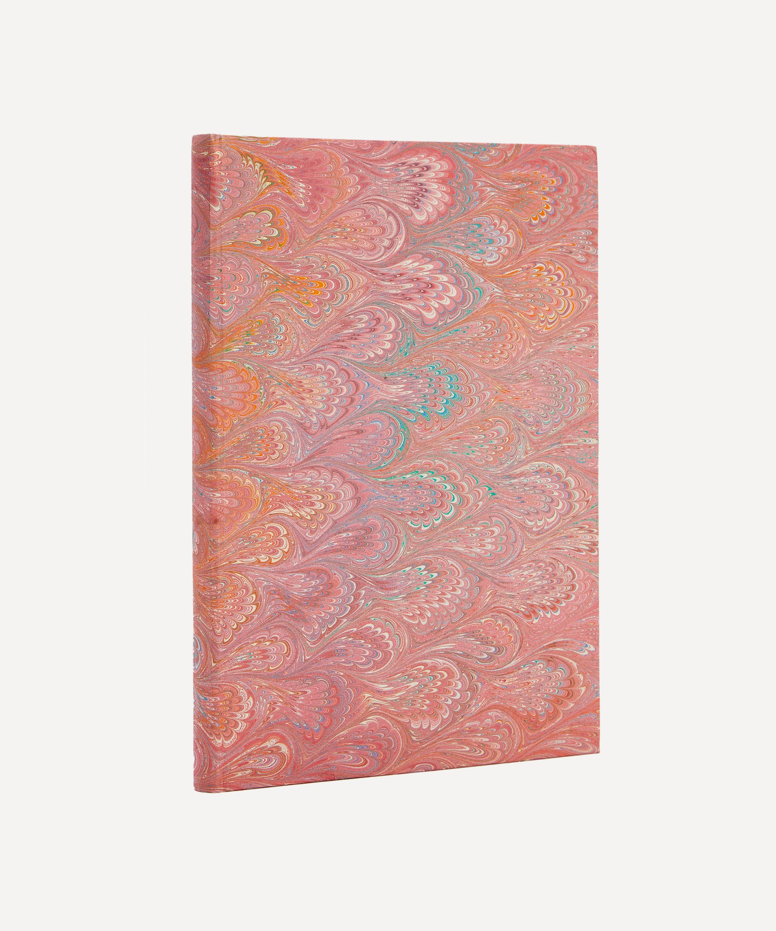 Giannini - Marbled Notebook with Pink Lining image number 1