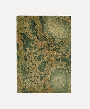 Giannini - Marbled Notebook with Green Lining image number 0