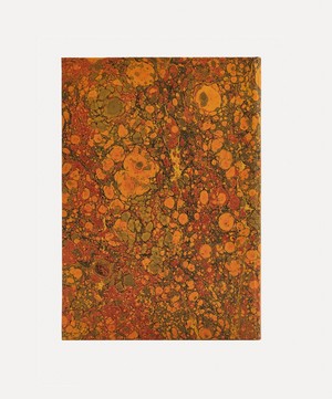 Giannini - Marbled Notebook with Orange Lining image number 2
