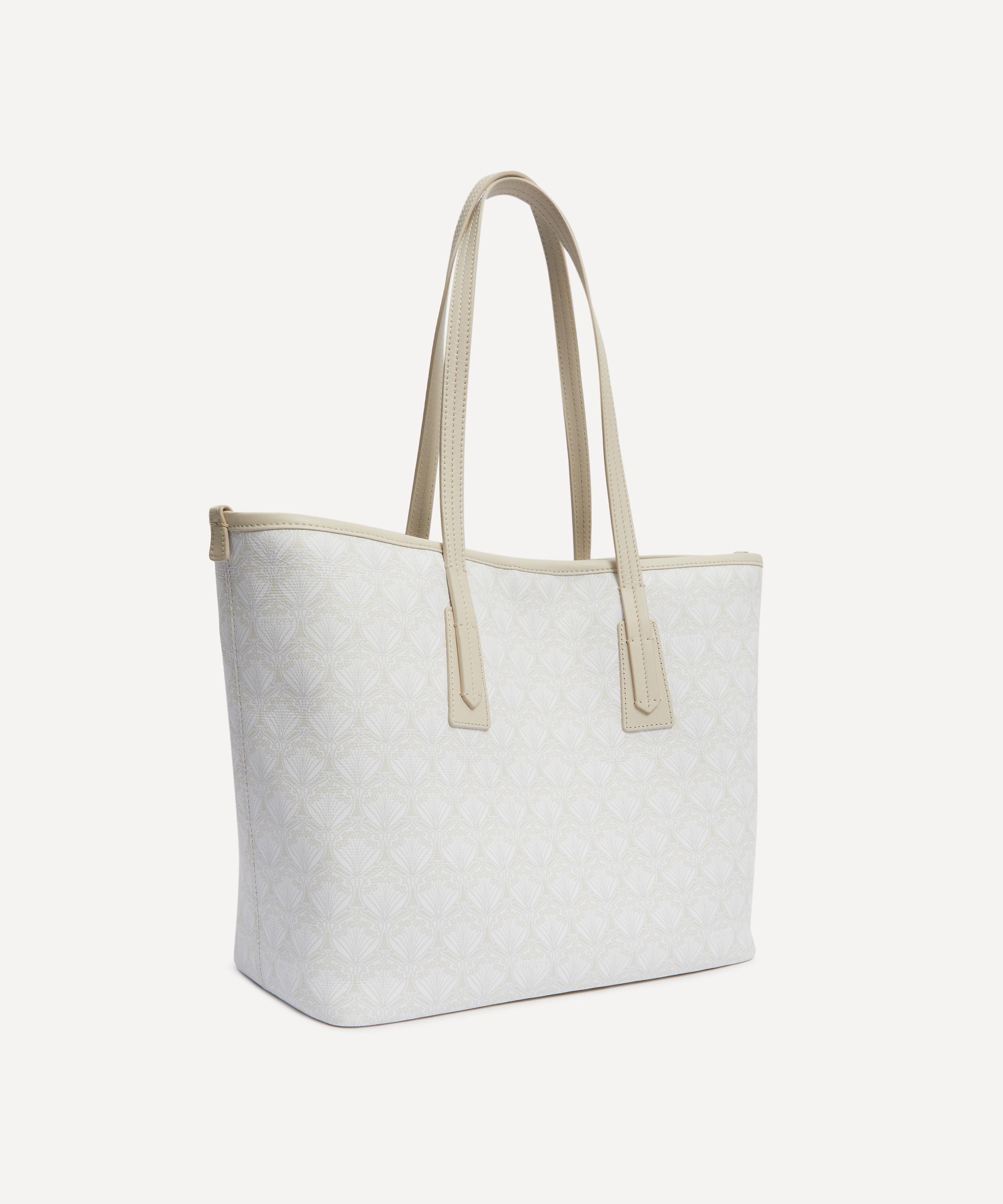 Liberty - Iphis White Little Marlborough Tote Bag image number 2